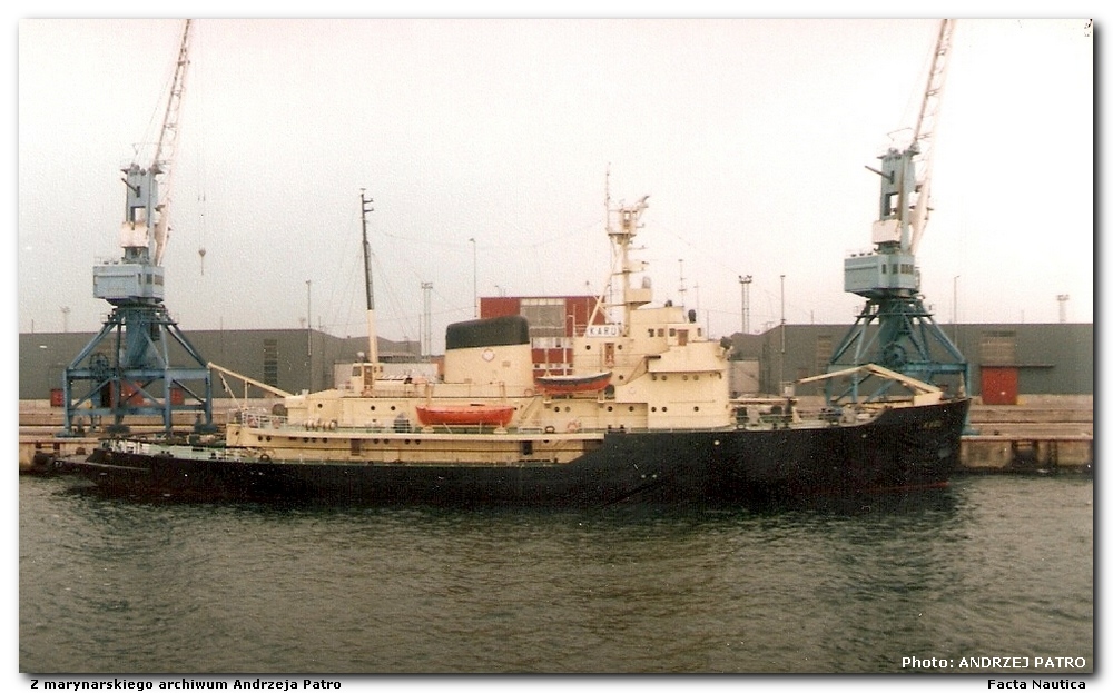 Ice breaker KARU (ex KARHU, ex KAPITAN CHUBAKOV)