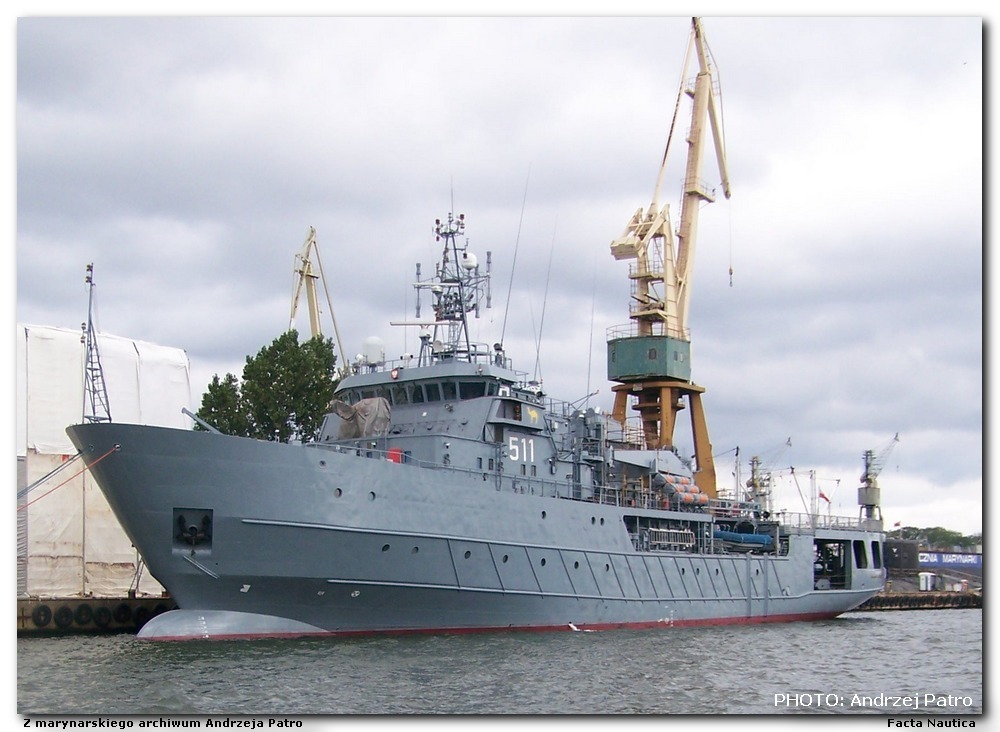 ORP KONTRADMIRA� XAWERY CZERNICKI. Photo: Andrzej Patro.